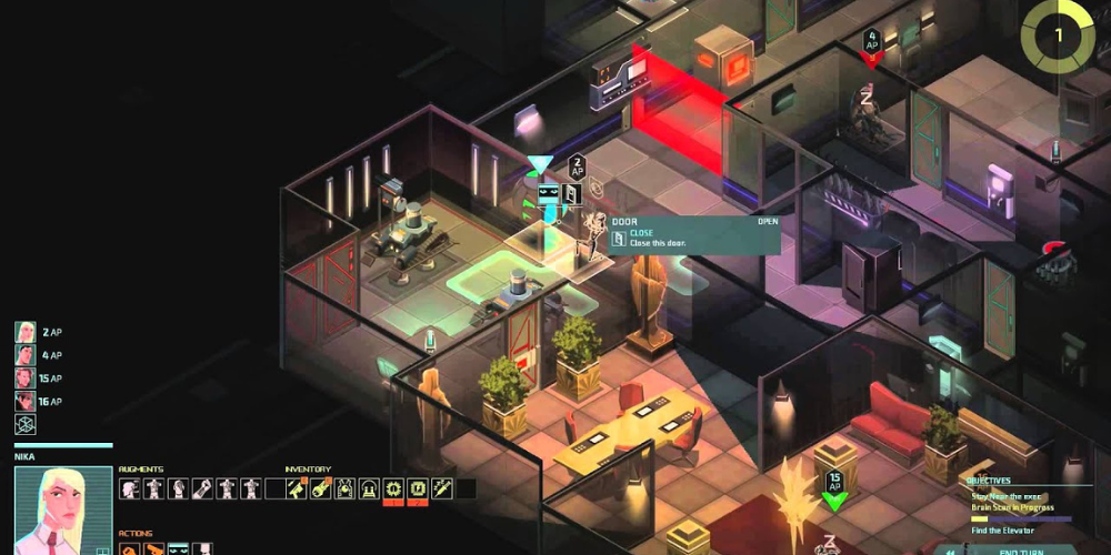 Invisible, Inc gameplay screenshot